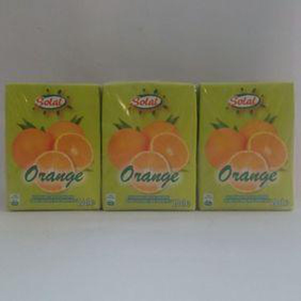 ORANGE Jus brik Solal 6 x 20 cl