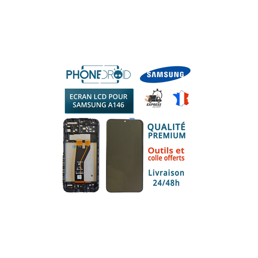 [0772467605486] SAMSUNG Écran Lcd + Tactile Galaxy A146 B