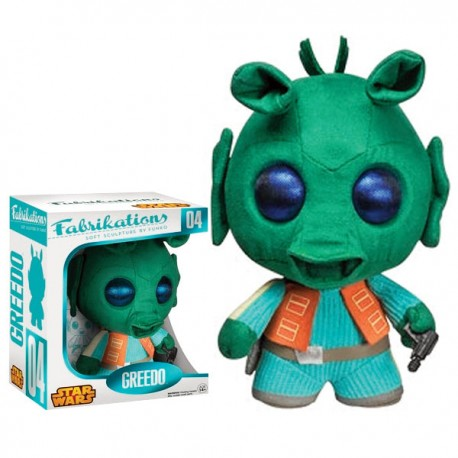 [0849803041663] FUNKO Star Wars Fabrikations Soft Sculpt Greedo Figurine 15cm