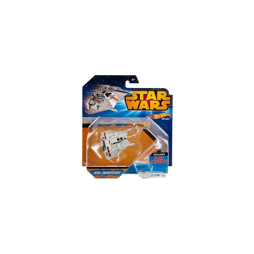 MATTEL Veículo Spaceder De Star Wars Hot Wheels Rebel Snowspeeder