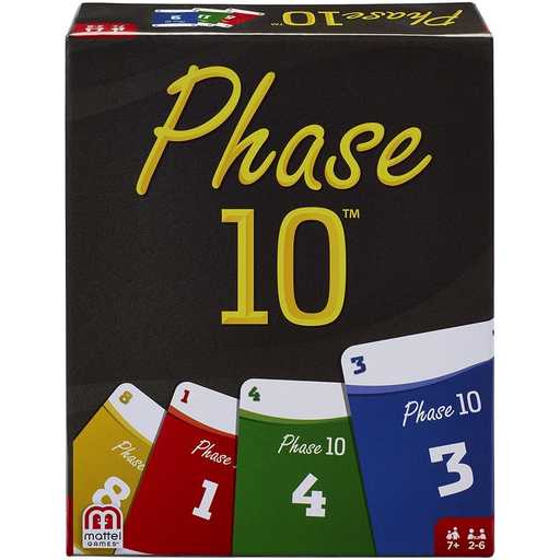 [0887961617689] MATTEL Phase 10 Card Game