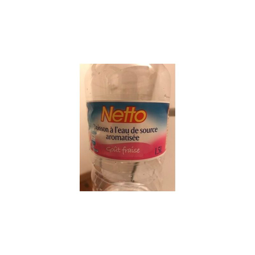 [3250390901792] NETTO Strawberry Flavored Spring Water 1.5L