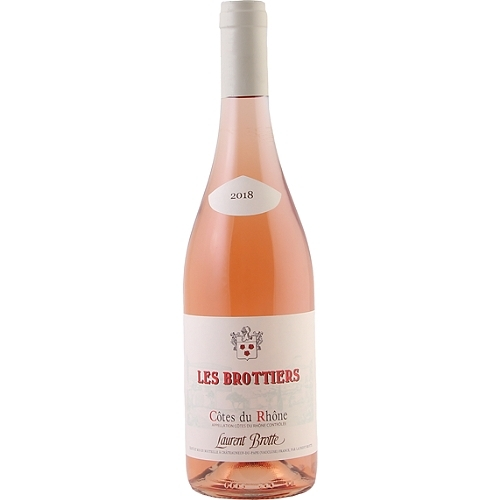 [2000000204123] LAURENT BROTTE Les Brottiers, 2018 Côtes du Rhône AOP Rosé 75 cl