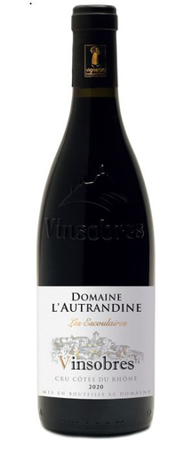 [2000700076204] AUTRANDINE LES ESCOULAIRES Domaine l' Les 2020 Vinsobres AOP Rouge 75 cl
