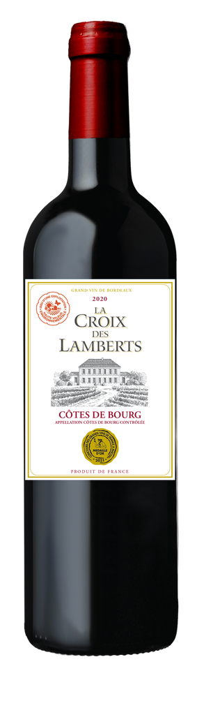LA CROIX Château Des Lamberts 2020 Côtes de Bourg AOP Rouge 75 cl