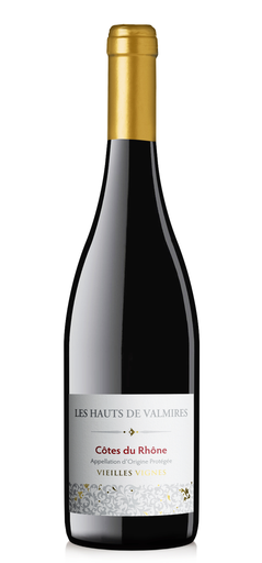 [2000700083882] LES HAUTS De Valmires Vieilles Vignes, 2021 Côtes du Rhône AOP Tinto rótulo danificado 75 cl