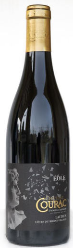 [2000700112346] VILLAGES Château Courac Eole 2018 Côtes du Rhône Laudun AOP Red Wine 75 cl