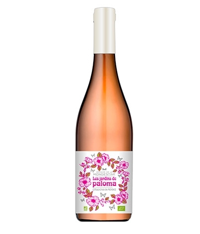 [2000700118614] LES JARDINS De Paloma La Mongestine BIO 2019 Coteaux d'Aix en Provence AOP Rosé 75 cl