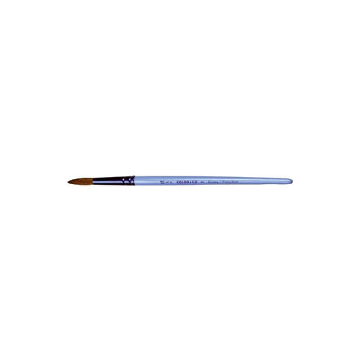 [3013641751351] LEFRANC BOURGEOIS Blue Wooden Body Pony Brush No.12