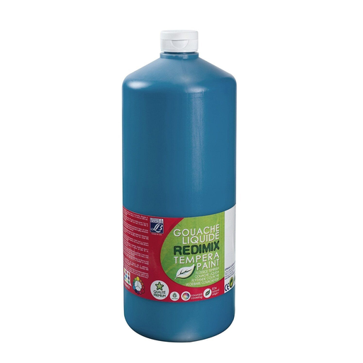 [3013641880471] LEFRANC BOURGEOIS Gouache Líquida Redimix Azul Primario 2 L