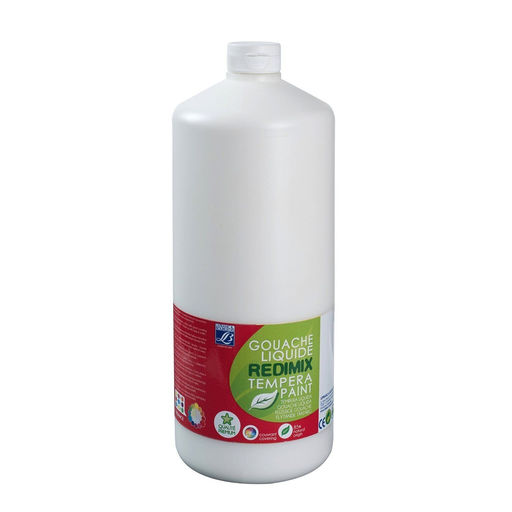 [3013641880525] LEFRANC BOURGEOIS Gouache Líquida Redimix Blanco 2 L