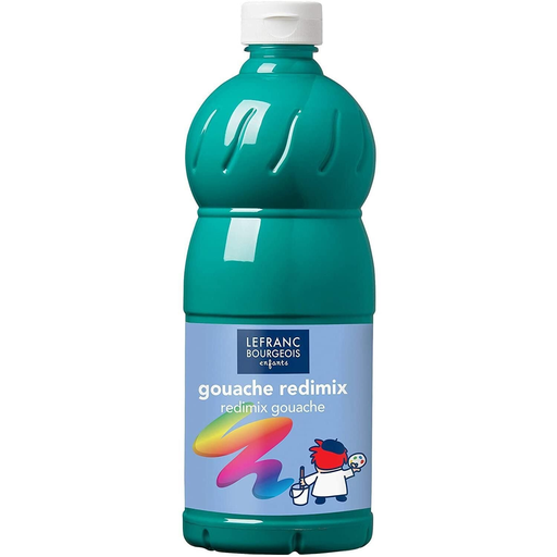 [3013641882802] LEFRANC BOURGEOIS Gouache Líquida Verde Oscuro 1.000 ml