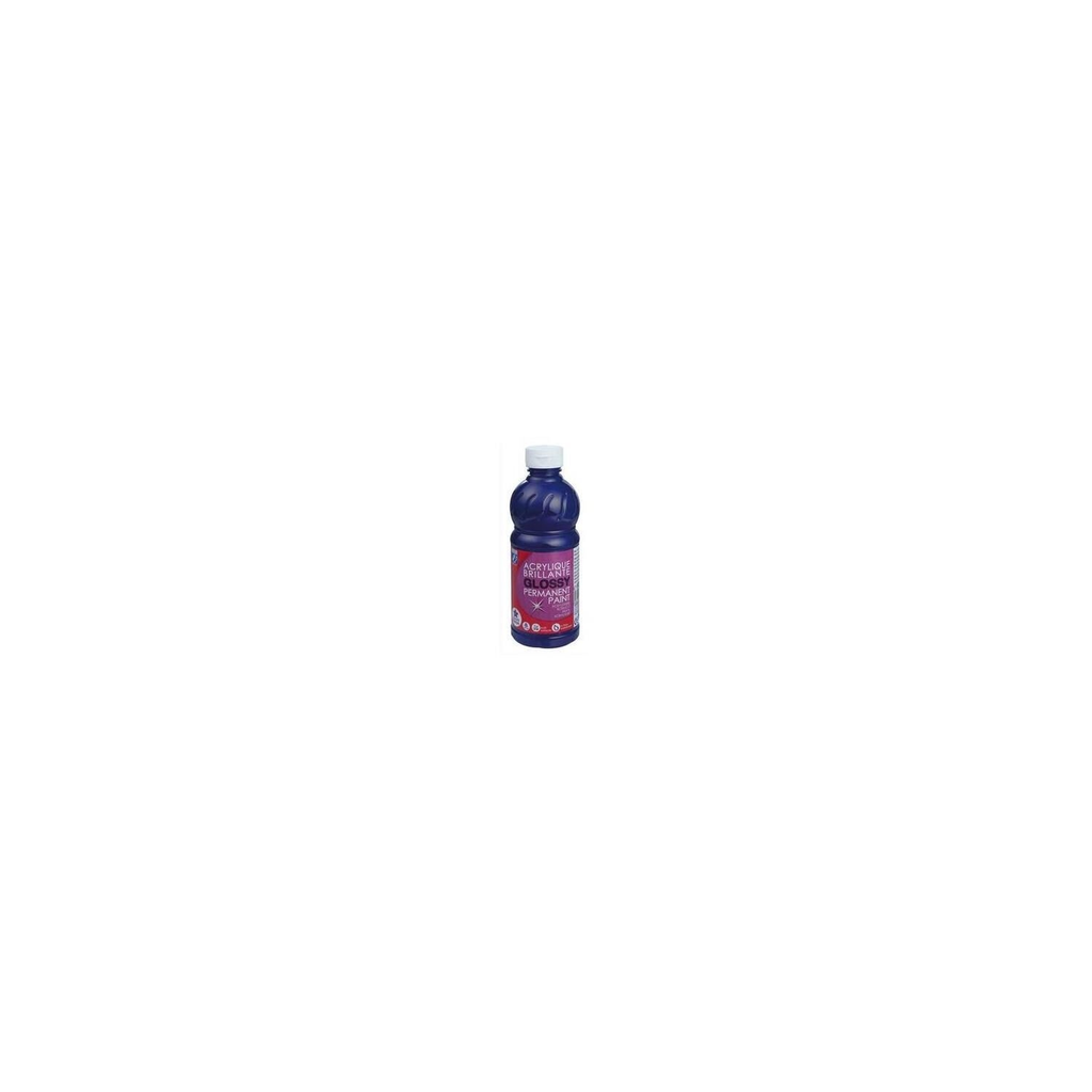 LEFRANC BOURGEOIS Pintura Acrílica Glossy Ultramar 500 ml