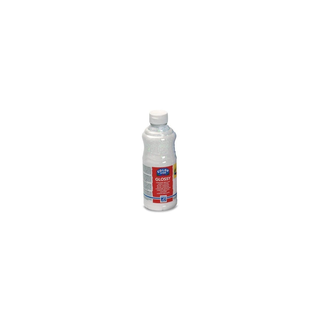 LEFRANC BOURGEOIS Pintura Acrílica Glossy Plata 500 ml