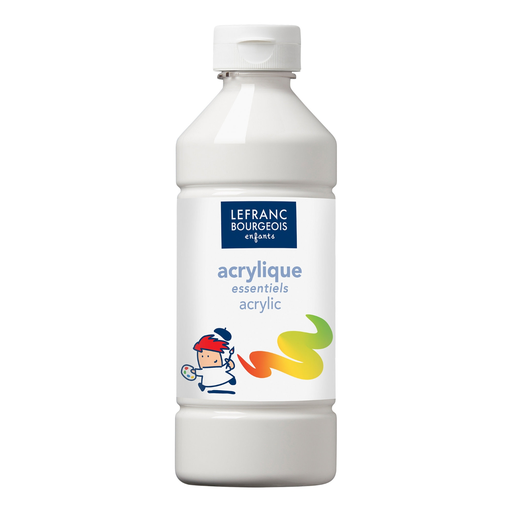 [3013641885377] LEFRANC BOURGEOIS Tinta Acrílica Branco 500 ml