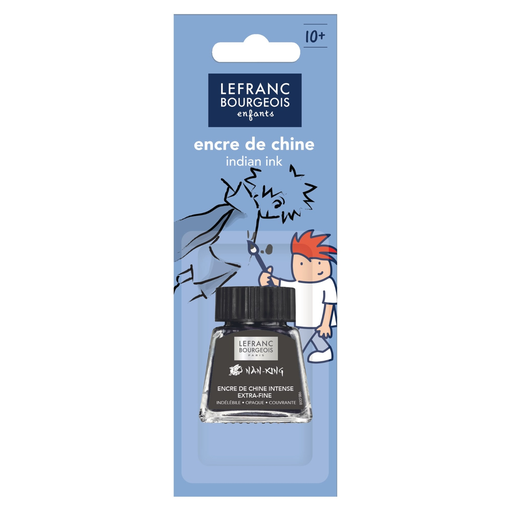 [3013643014423] LEFRANC BOURGEOIS Encre de chine noir 14 ml