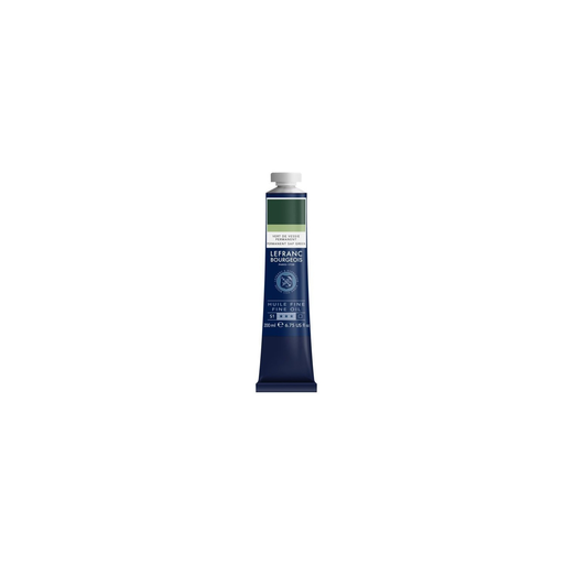 [3013643018322] LEFRANC BOURGEOIS Fine Oil Paint Permanent Sap Green 200 ml