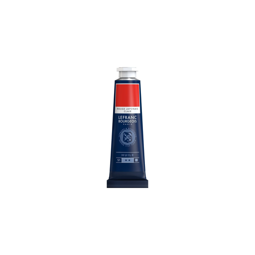 [3013648100084] LEFRANC BOURGEOIS Oil Paint in Light Japanese Red 40 ml