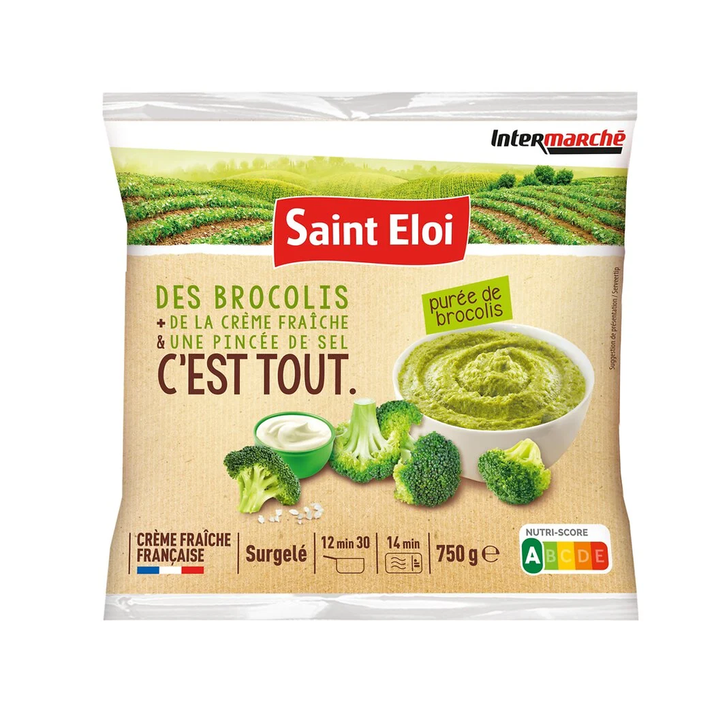 SAINT ELOI Puré de brócoli 750 g