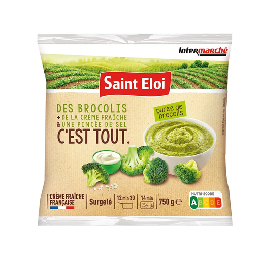 [3250391010462] SAINT ELOI Puré de brócolos 750 g