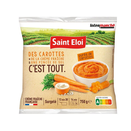 [3250391010486] SAINT ELOI Puré de cenouras L'Essentiel 750 g