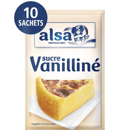 [3027030028504] ALSA Açúcar baunilhado 10 x 7,5 g