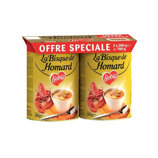 [3036815431064] LIEBIG Bisque de homard 2x390g