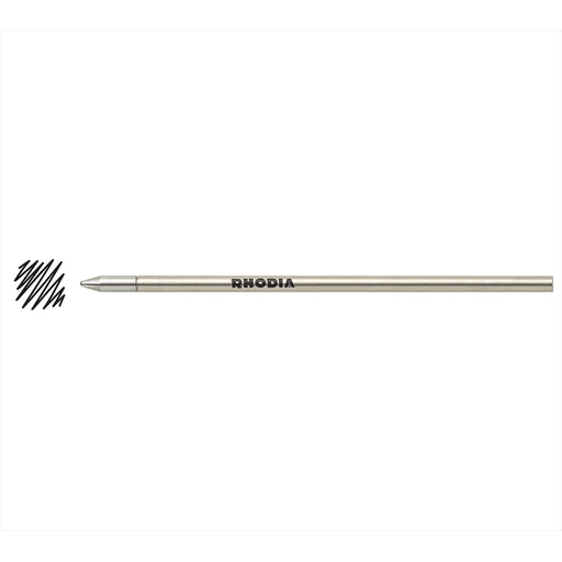 [3037920092805] RHODIA Ript Ballpoint Pen Refill Black Ink 0.7mm