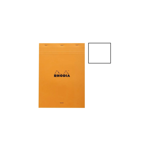 [3037920160009] RHODIA Notepad A5 14.8 x 21 cm Blank Pages 80 Sheets