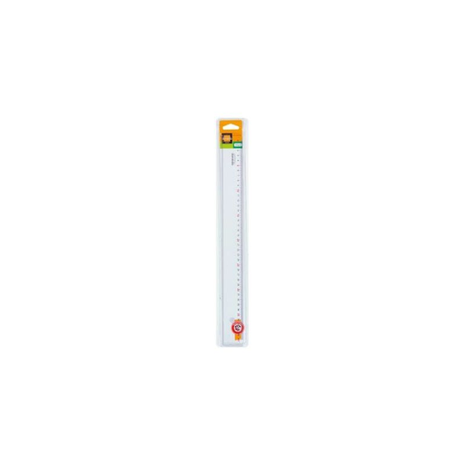 [3250391022113] DOMÉDIA Flat Ruler 40cm Transparent