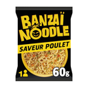 LUSTUCRU Banzaï Noodle Instant Chicken Flavor Noodles 60 g