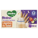 BLEDINER Cereais Lácteos Legumes do Sol 2x250ml