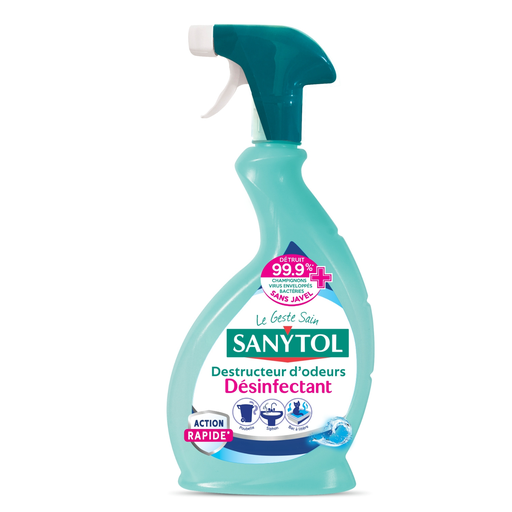 [3045200730002] SANYTOL Disinfectant spray odor neutralizer marine scent 500 ml