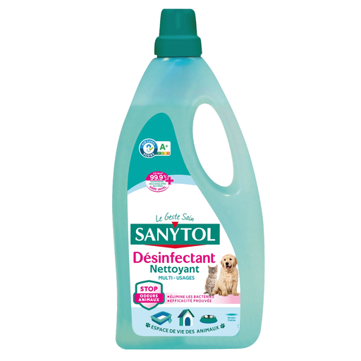 [3045206316149] SANYTOL Désinfectant Nettoyant Multi-Usages Animaux 1 L