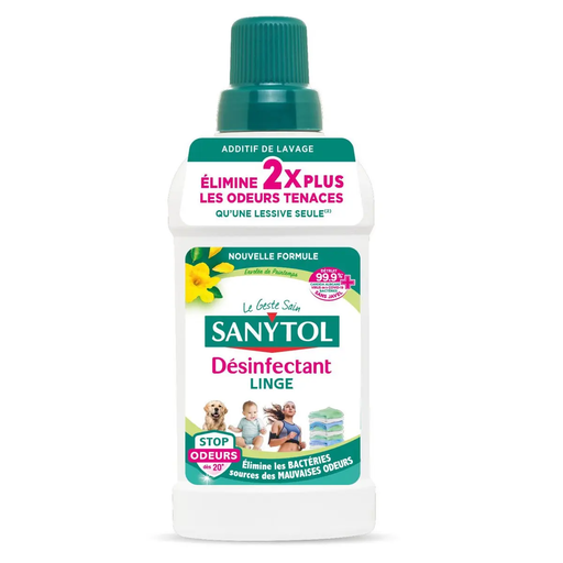 [3045206362504] SANYTOL Laundry Disinfectant Odour Stop Spring Breeze 0.5 L