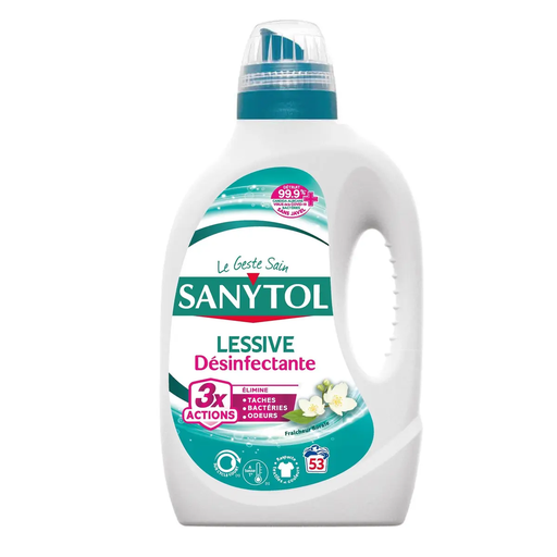 [3045206381444] SANYTOL Disinfectant Liquid Laundry Detergent Floral Freshness 2.65 L