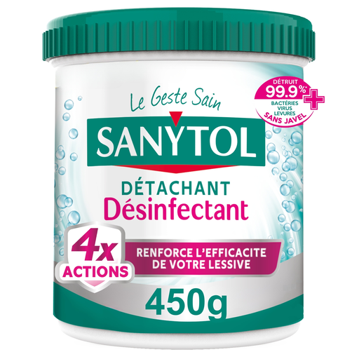 [3045206382069] SANYTOL 4-Action Disinfectant Stain Remover Powder 450 g