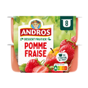 ANDROS Apple Strawberry Specialty 8 pots of 100 g