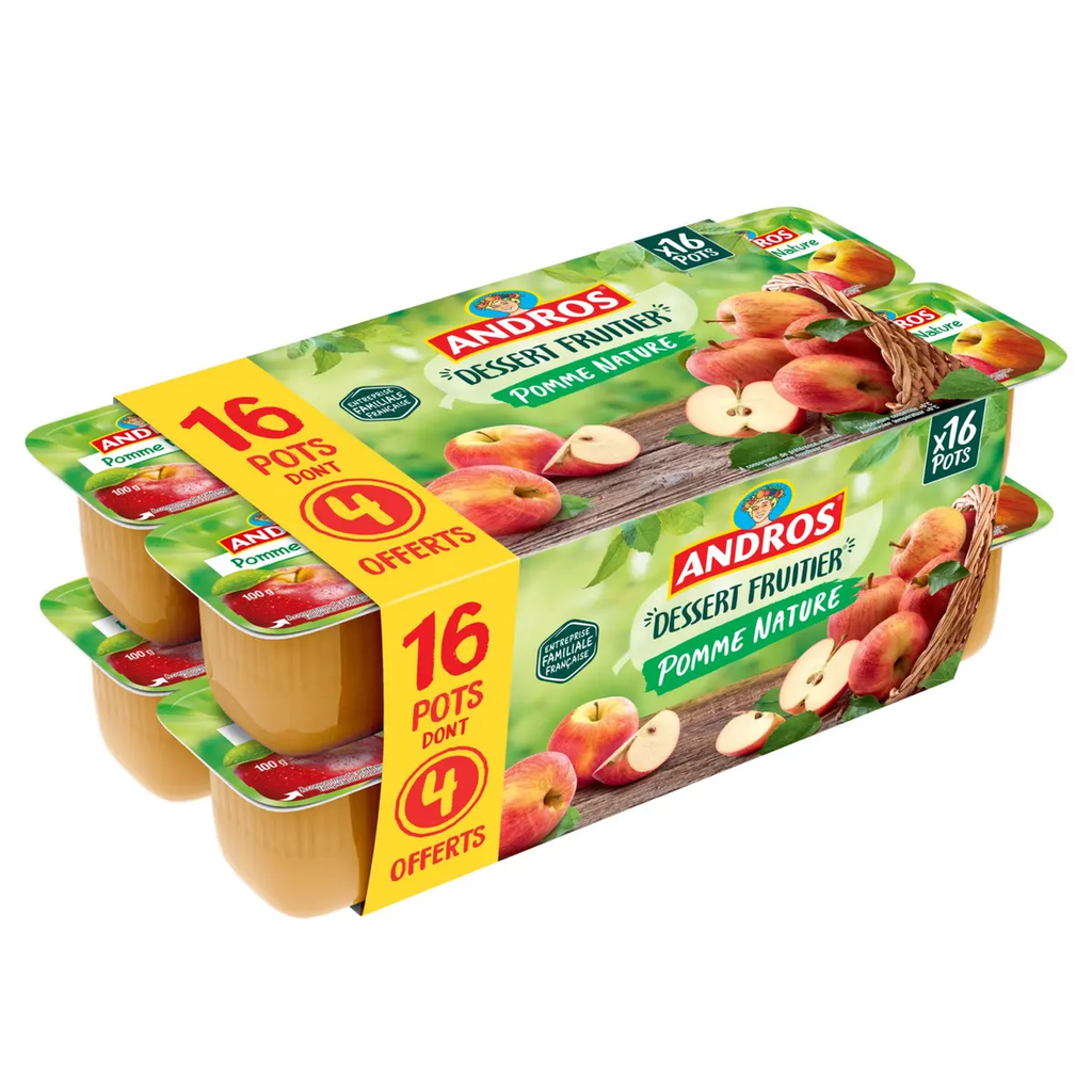 ANDROS Especialidad de manzana 16 x 100 g