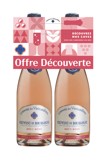 [3058088139133] COUVENT DES VISITANDINES Vino Bourgogne AOP Doux Rosé 150 cl