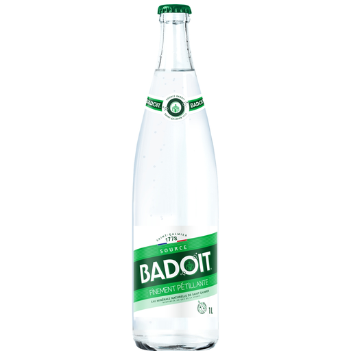 [3068320130101] BADOIT Água Mineral Natural Finamente Gaseificada 1 L