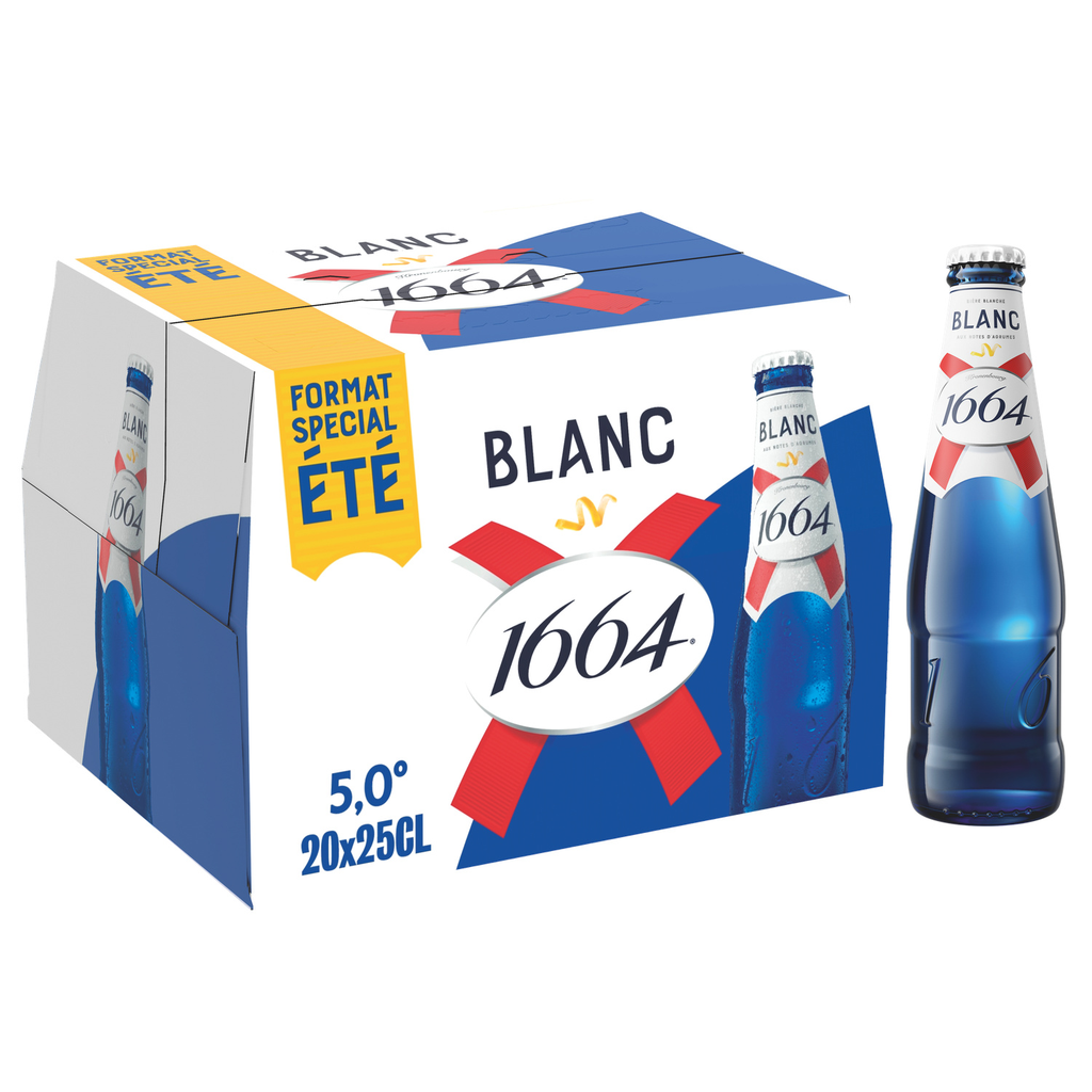 1664 Blanc White Beer 5% 20 x 25 cl