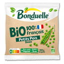 BONDUELLE Petits pois bio pré cuits vapeur 500 g