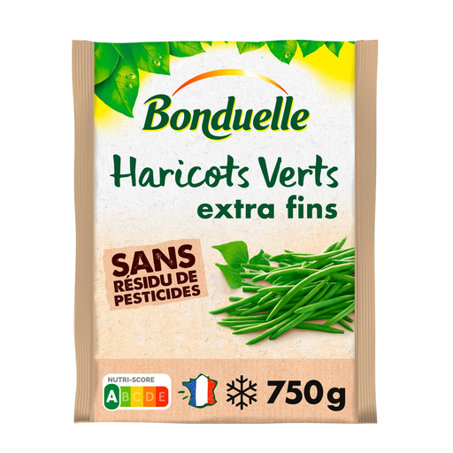 [3083681115949] BONDUELLE Extra-fine green beans without pesticide residue 750 g