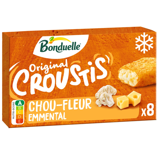 [3083681147957] BONDUELLE Mini croustis coliflor emmental 305 g