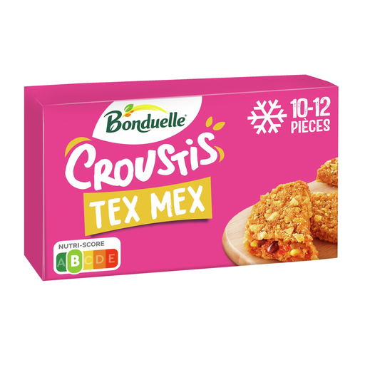 [3083681166873] BONDUELLE Mini Croustis Mexican Corn Pepper Red Bean 240 g
