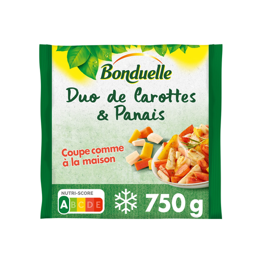 [3083681168044] BONDUELLE Mistura de Legumes Duo de Cenouras e Pastinacas 750 g
