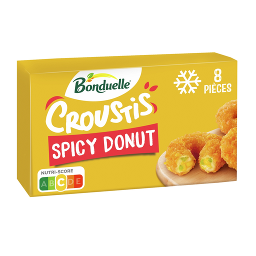 [3083681186819] BONDUELLE Mini Vegetable and Cheese Crispy Bites Pre-fried Frozen 8 pieces 200 g