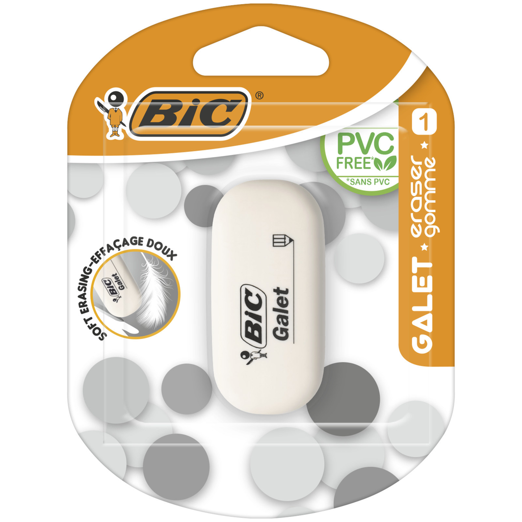 BIC Galet Goma Blanca x1