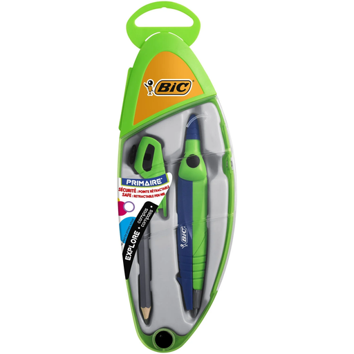 [3086123425606] BIC Compás Mina o Lápiz Estuche x1
